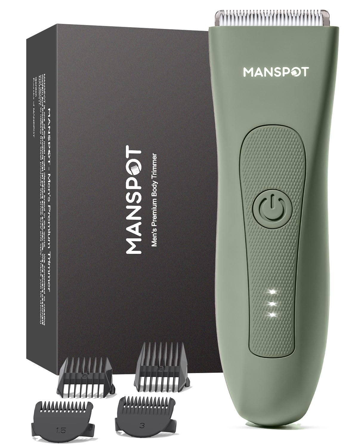 MANSPOT Groin and Body Hair Trimmer for men and women