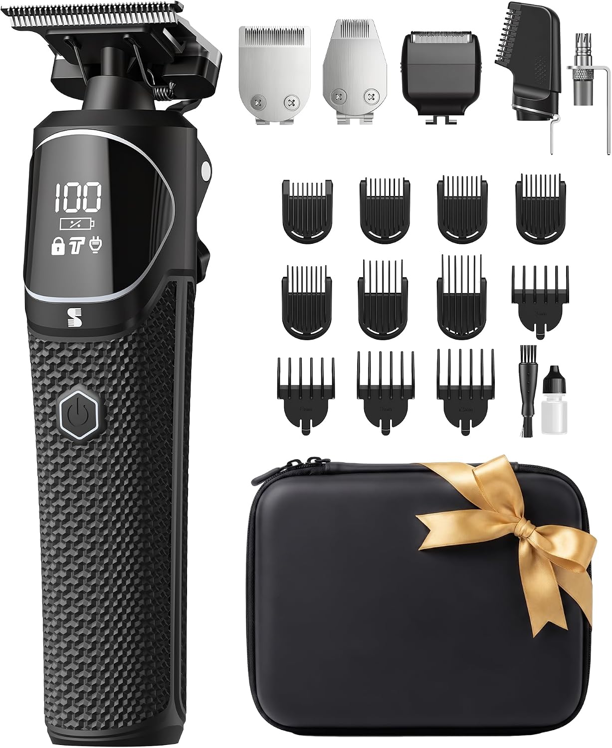MANSPOT All-in-One Beard Trimmer grooming kit